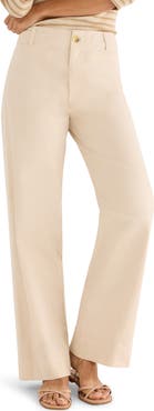 NIC+ZOE Stretch Cotton Twill Straight Leg Pants