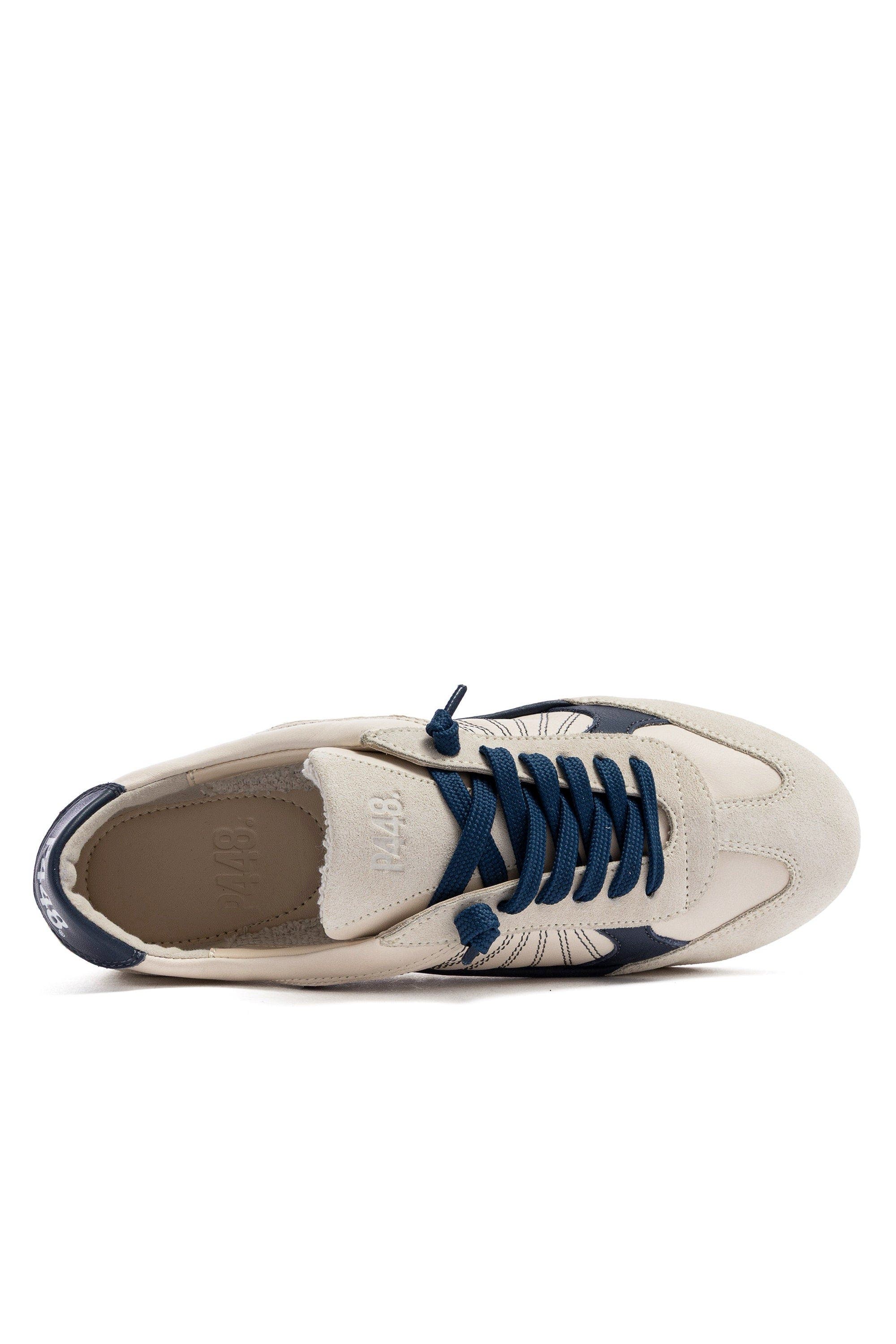 P448 Lisbon Crea Sneaker, Alternate, color, Cream Blue