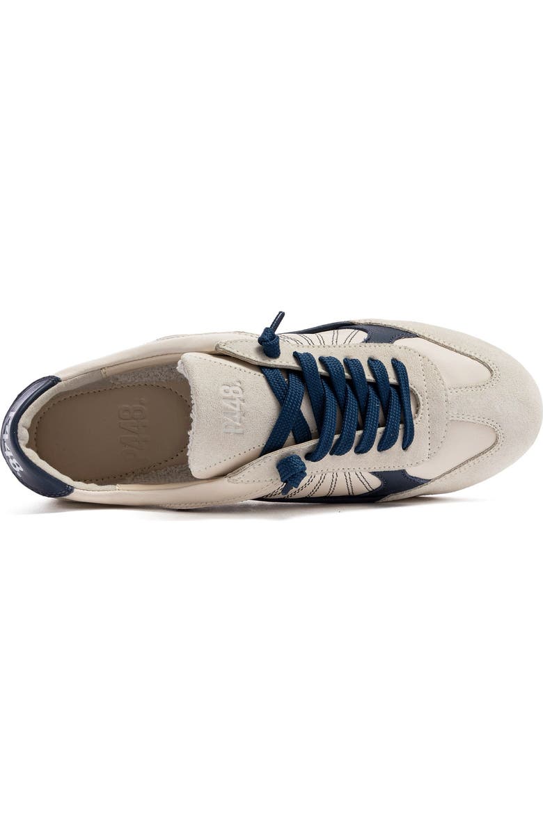 P448 Lisbon Crea Sneaker, Alternate, color, Cream Blue