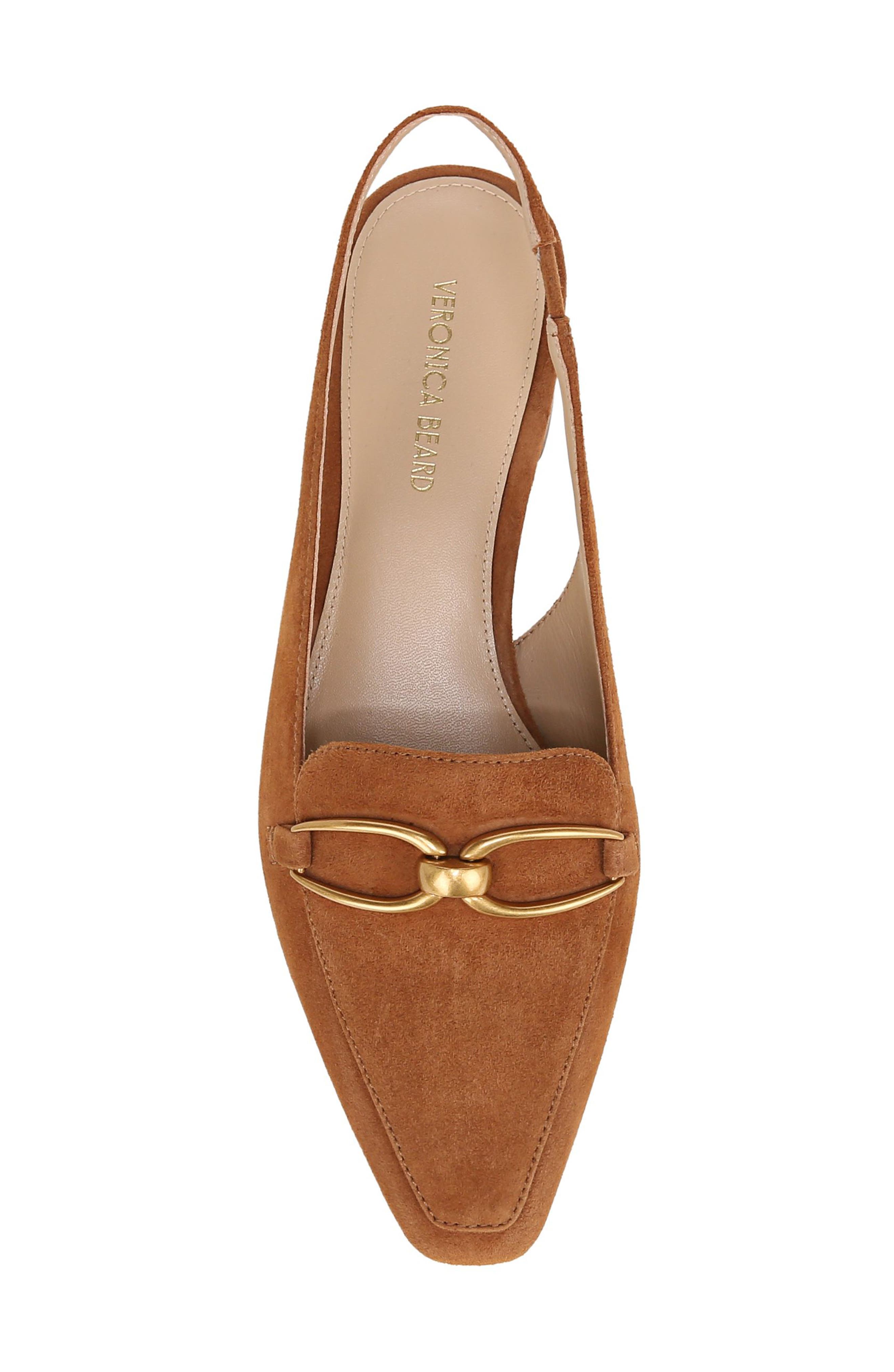 Veronica Beard Casie Slingback Pump, Alternate, color, Caramel