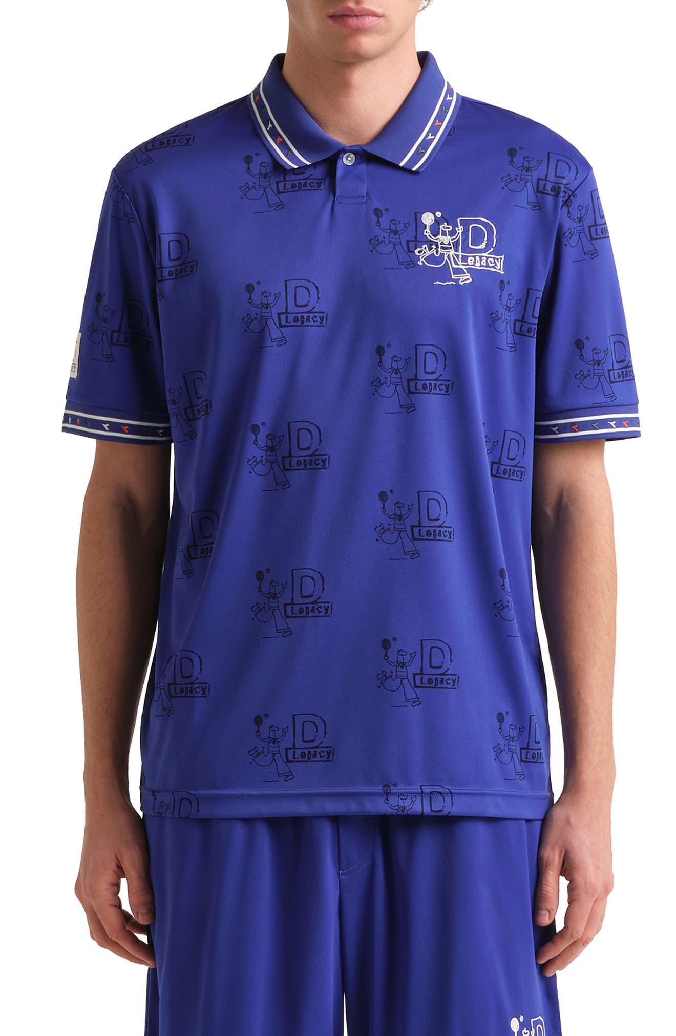 Legacy Embroidered Pique Polo - image 3