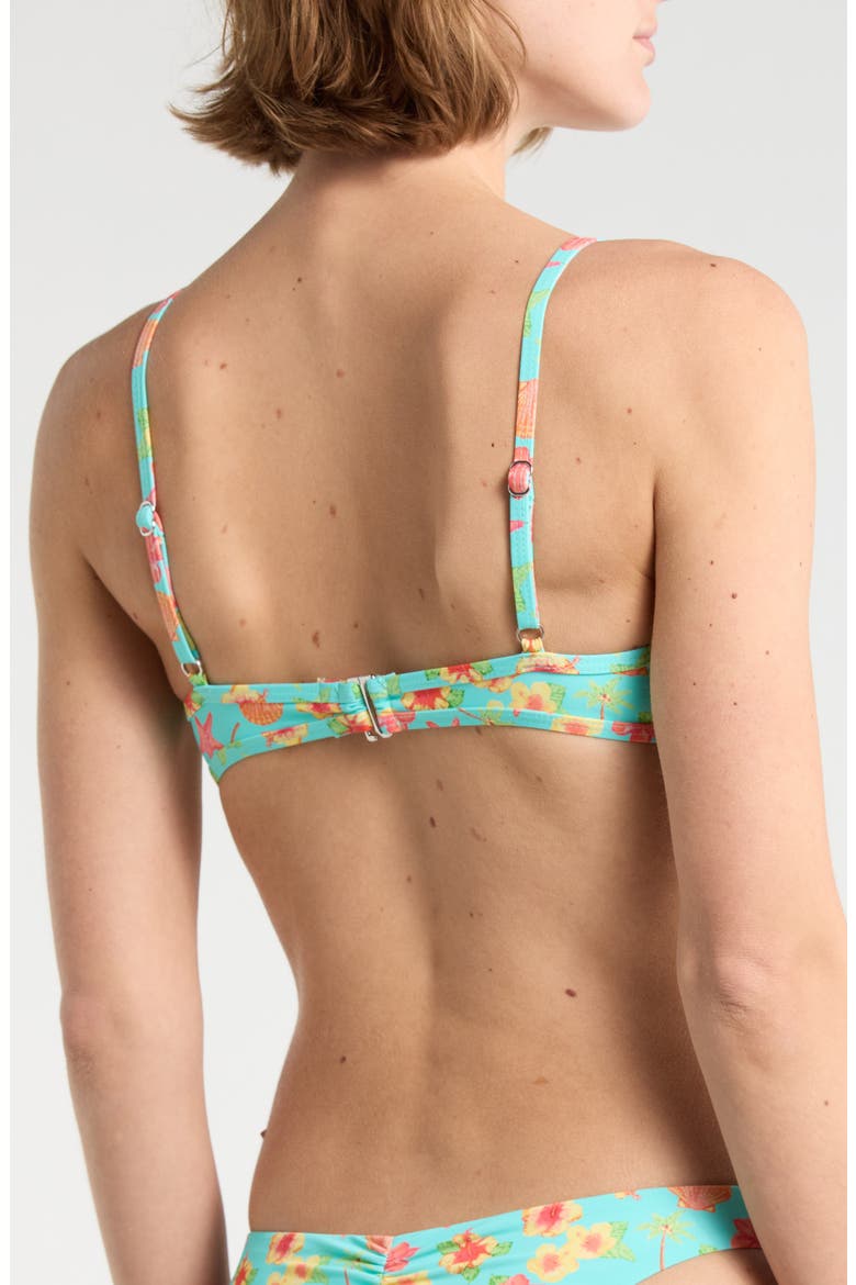 West Coast Underwire Bikini Top, Alternate, color, OCEAN HIBISCUS