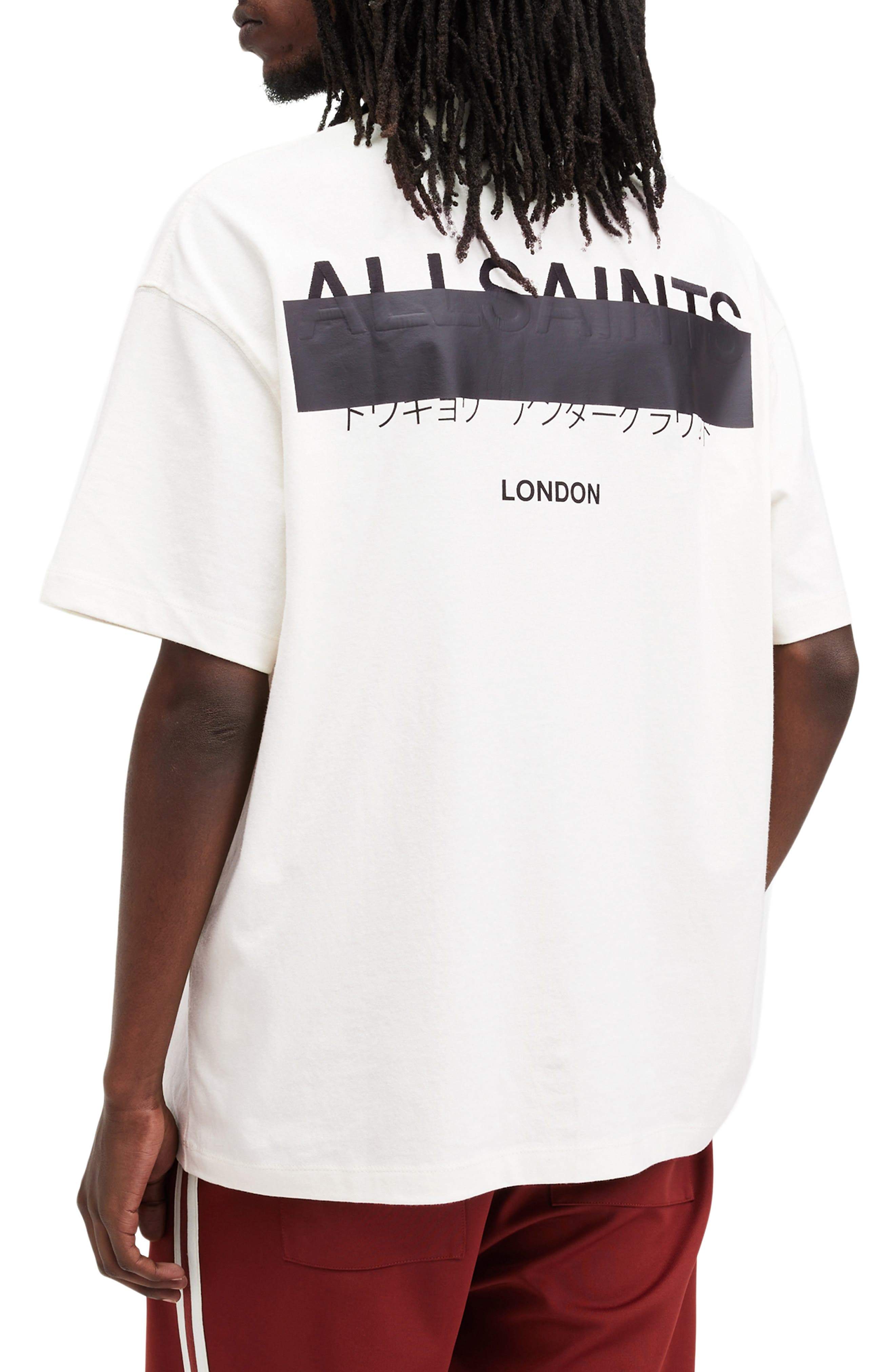 Redact Mock Neck Graphic T-Shirt - image 4