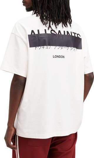 Redact Mock Neck Graphic T-Shirt