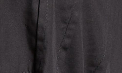Derek Lam 10 Crosby Kayla Belted Shirtdress In Black