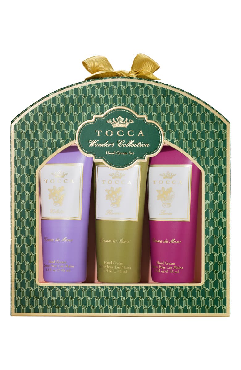 TOCCA Wonders Collection Crema Veloce Mini Hand Cream Gift Set $36 Value, Alternate, color, 