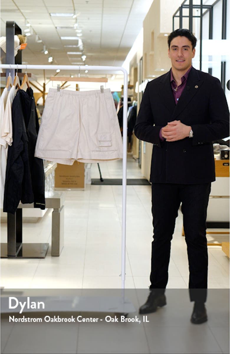 Life Drawstring Cargo Camp Shorts, sales video thumbnail