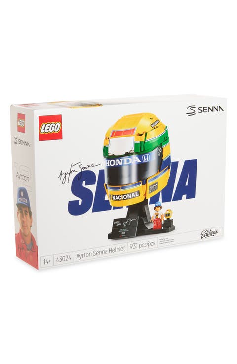 Kids' Ayrton Senna Helmet Building Kit 43024