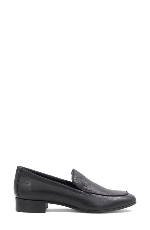 Aquatalia Sable Loafer In Black