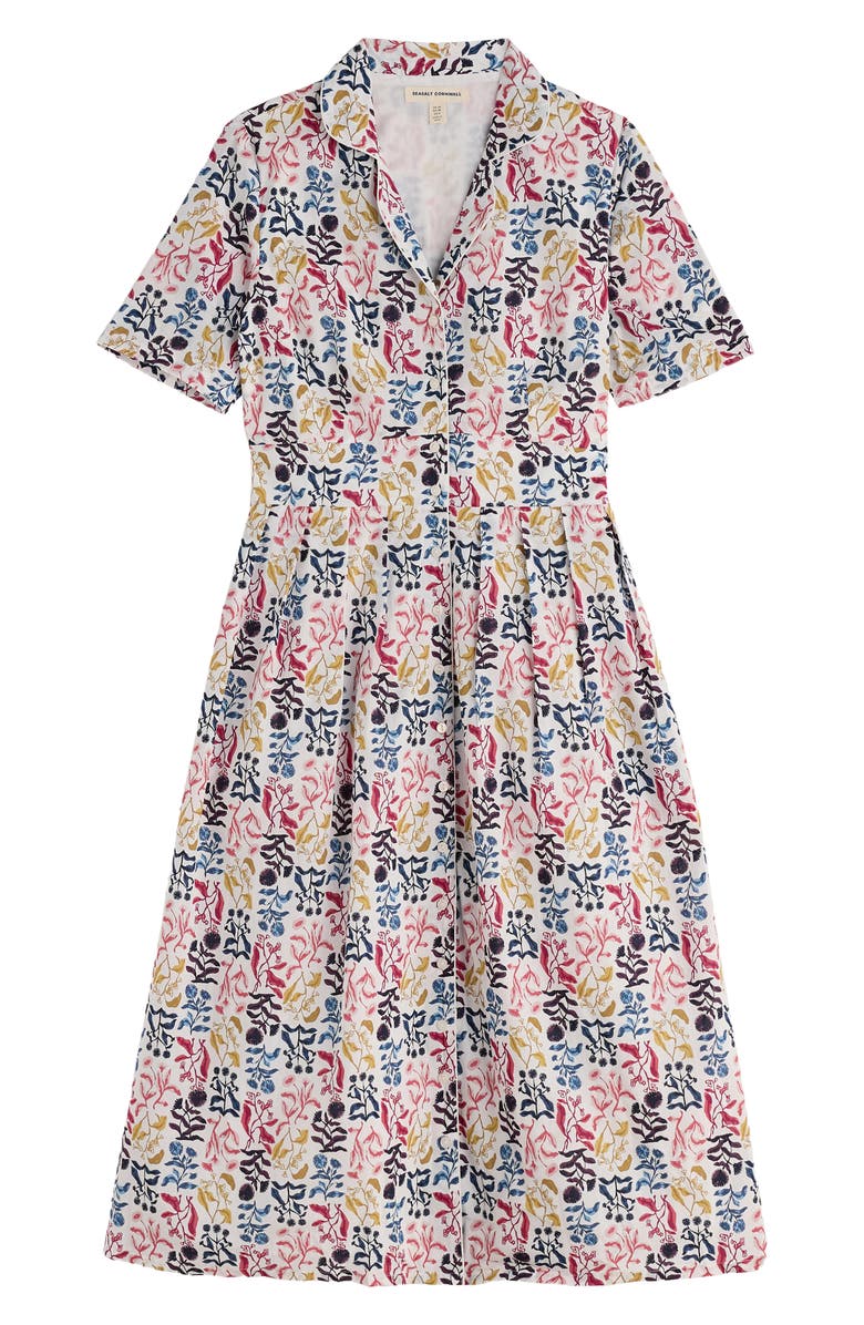 Seasalt Cornwall Pleated Organic Cotton Shirtdress, Alternate, color,