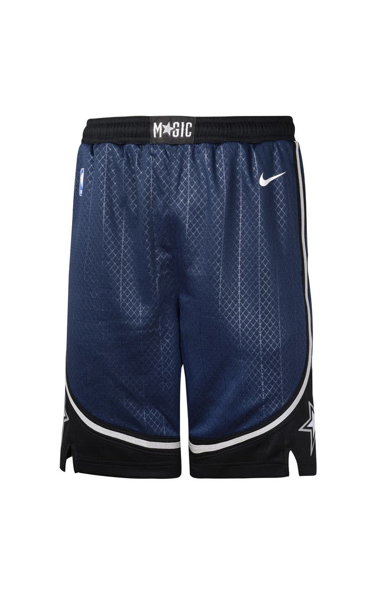 Nike Youth Nike Navy Orlando Magic 2023/24 City Edition Swingman Performance Shorts, Alternate, color,