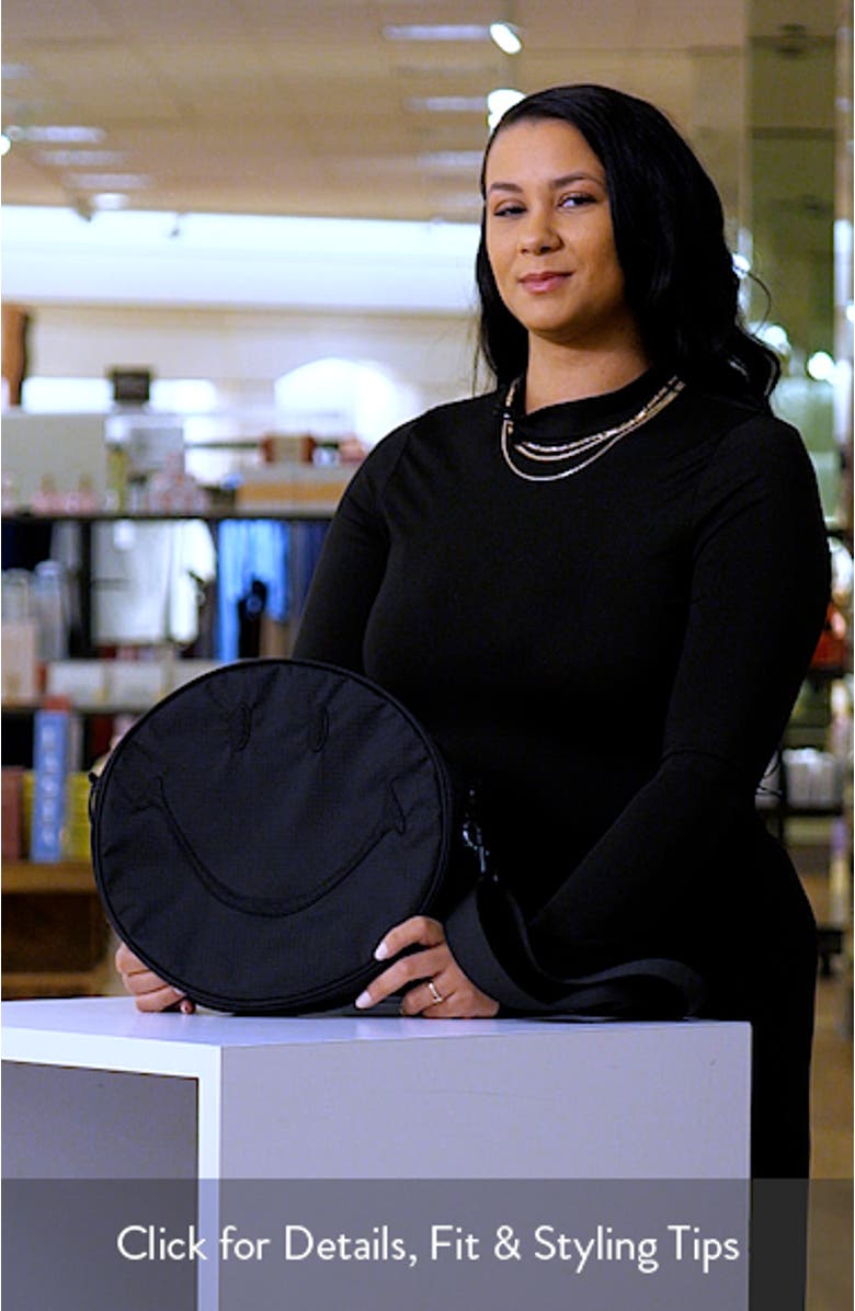 Large Smiley<sup>®</sup> Ripstop Crossbody Bag, sales video thumbnail