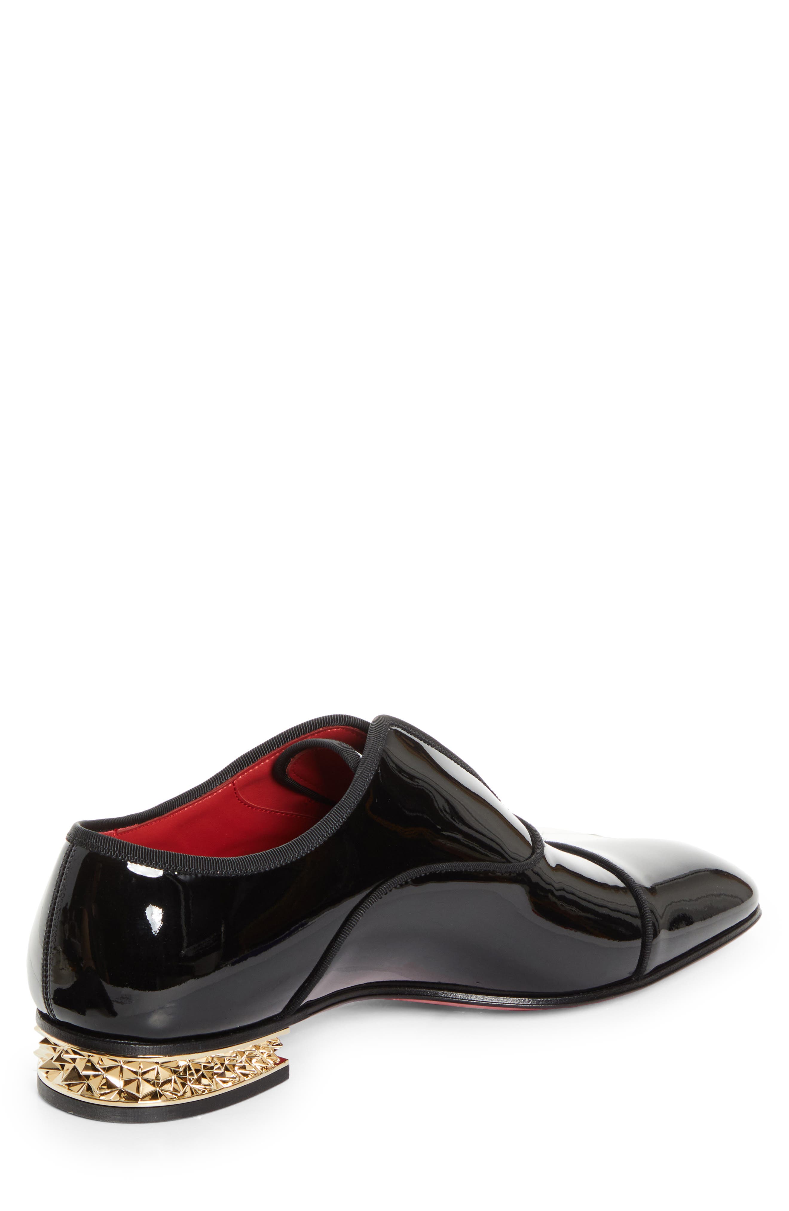 Christian Louboutin Alphamale Rocks Oxford, Alternate, color, Black