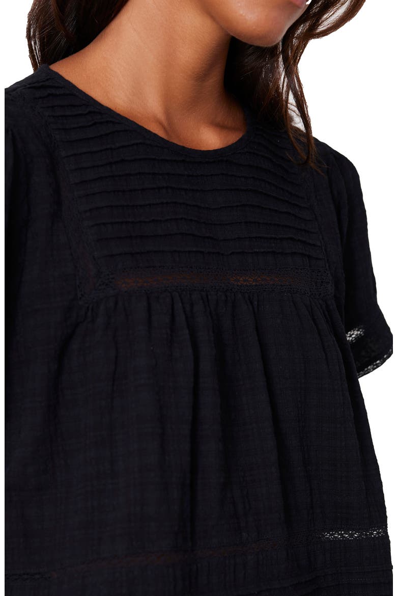 Dawn Lace Inset Top, Alternate, color, Black