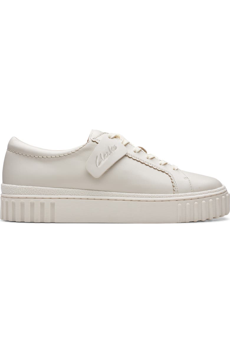 Clarks<sup>®</sup> Mayhill Walk Sneaker, Alternate, color, Off White