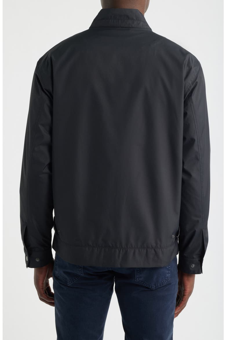 Hartford Recycled Polyester Bomber Jacket, Alternate, color, BLACK