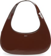 Coperni Swipe Baguette Leather Bag
