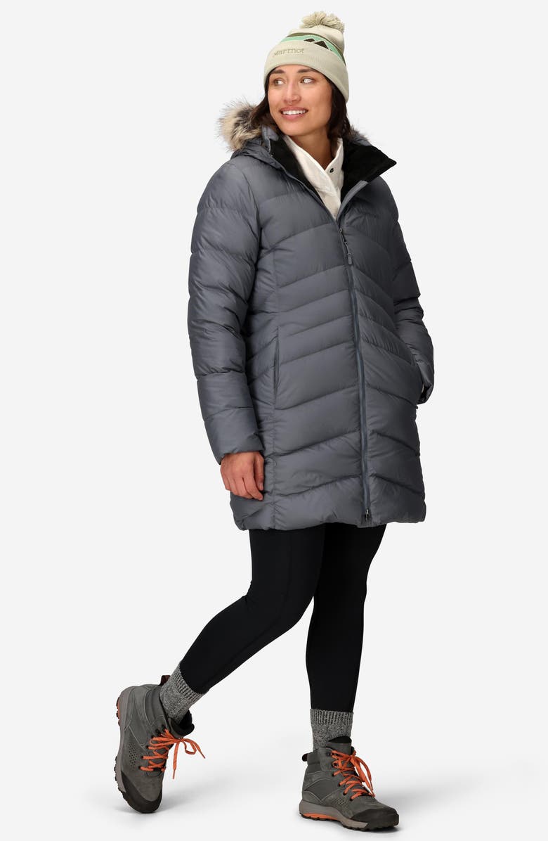 Marmot Montreal 700 Fill Power Down Parka, Alternate, color, Steel Onyx