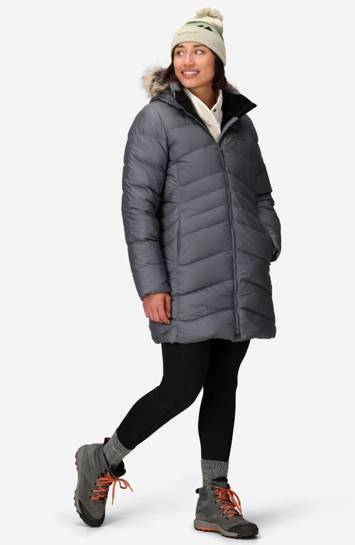 Marmot Montreal 700 Fill Power Down Parka In Blue