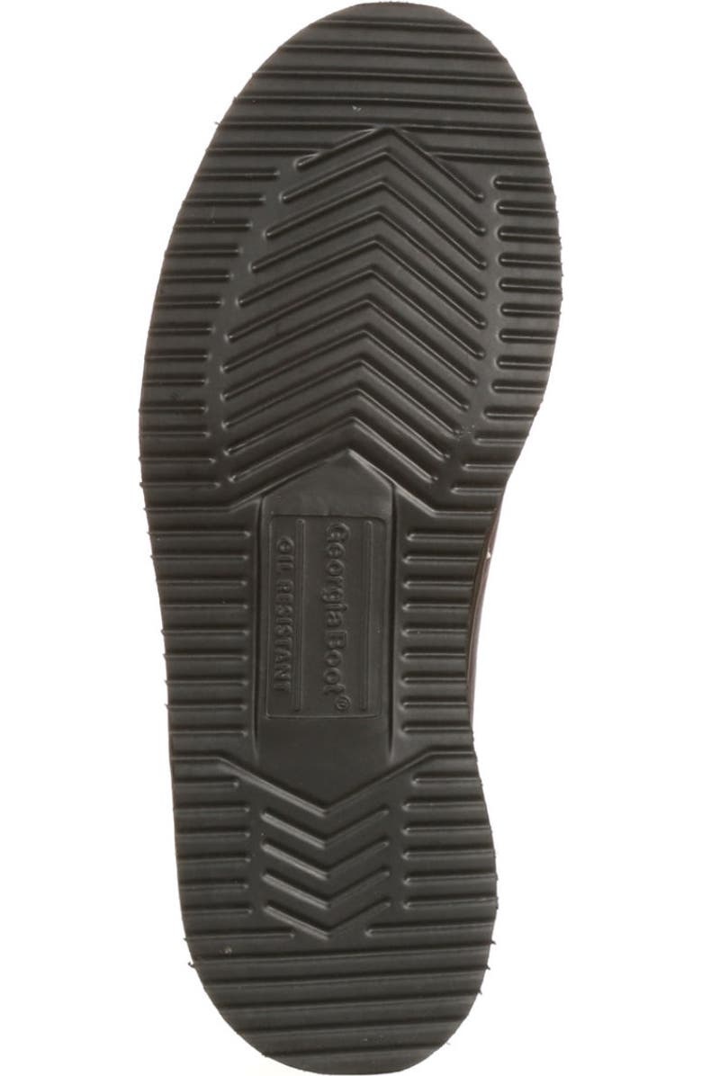 Georgia Boot Wedge Romeo Work Shoe, Alternate, color, Soggy Brown