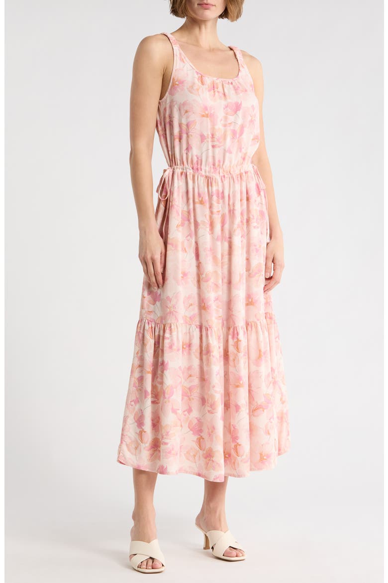 Sutton Floral Sleeveless Maxi Dress, Main, color, TULIP PRINT