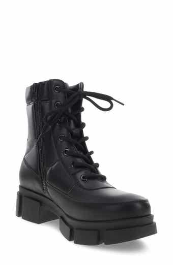 Ashford Quilted Lace Up Boot