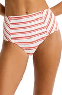 Sea Level Biarritz Panelled High Waist Bikini Bottoms