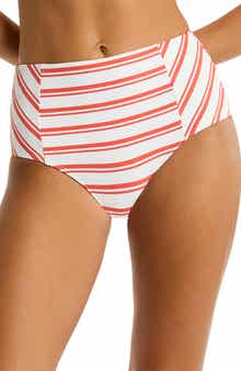 Sea Level Biarritz Panelled High Waist Bikini Bottoms