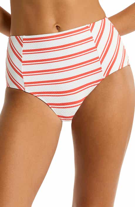 Sea Level Biarritz Panelled High Waist Bikini Bottoms
