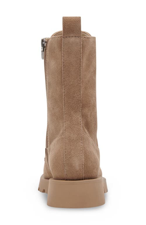 Dolce Vita Erlene Combat Boot In Brown