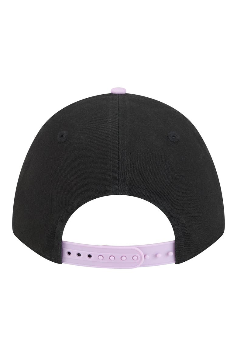 Unisex New Era  Eclipse Black/Violet Golden State Valkyries Team Loyal Script Two-Tone M-Crown 9FORTY Adjustable Hat, Alternate, color, Eclipse Black