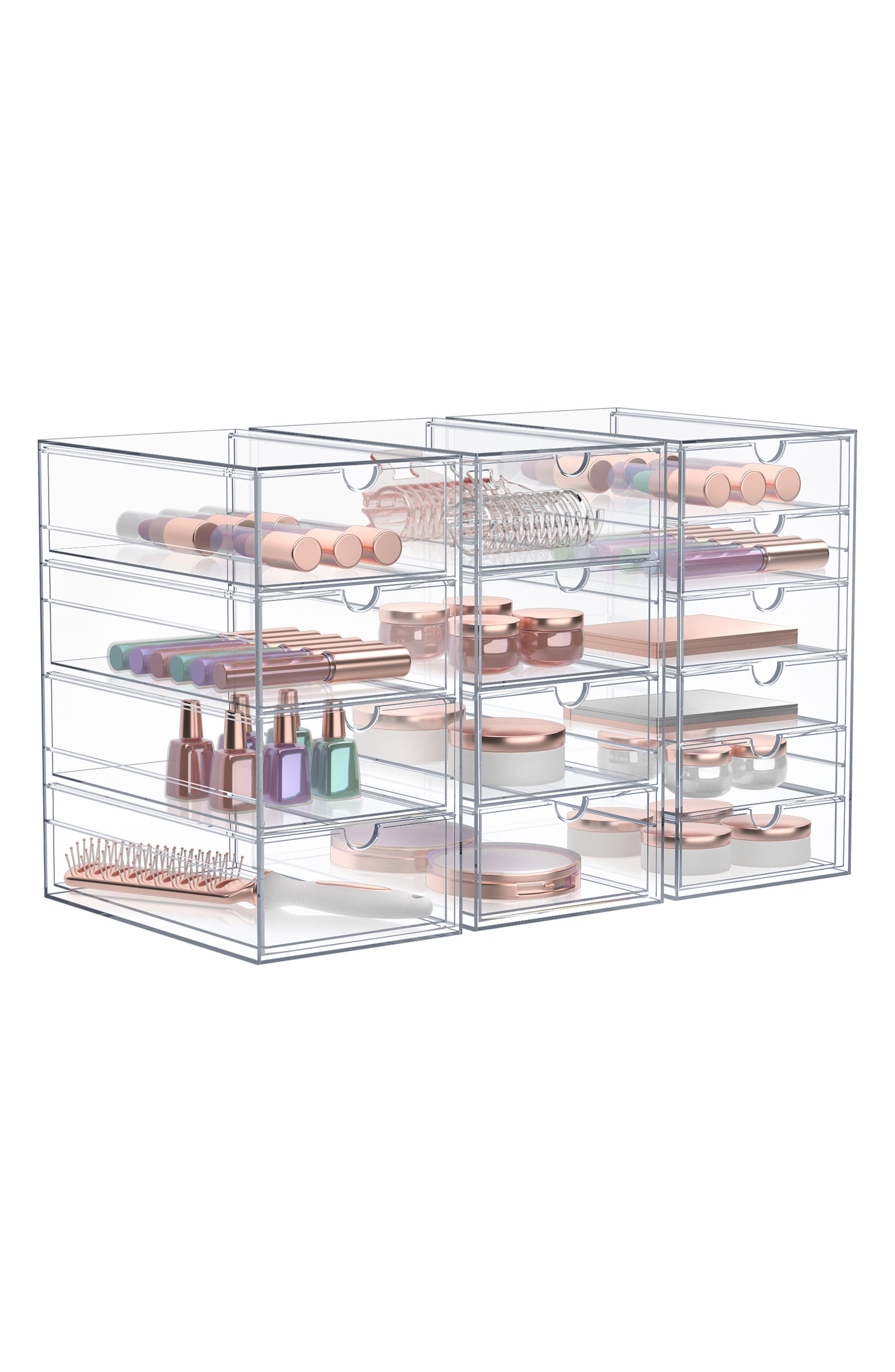 SORBUS 7-Drawer Acrylic Organizer
