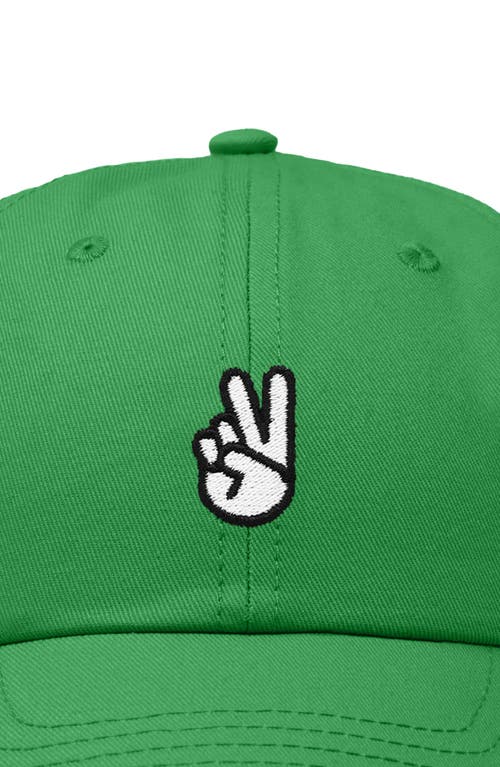 DALIX DALIX PEACE SIGN EMBROIDERED DAD HAT 