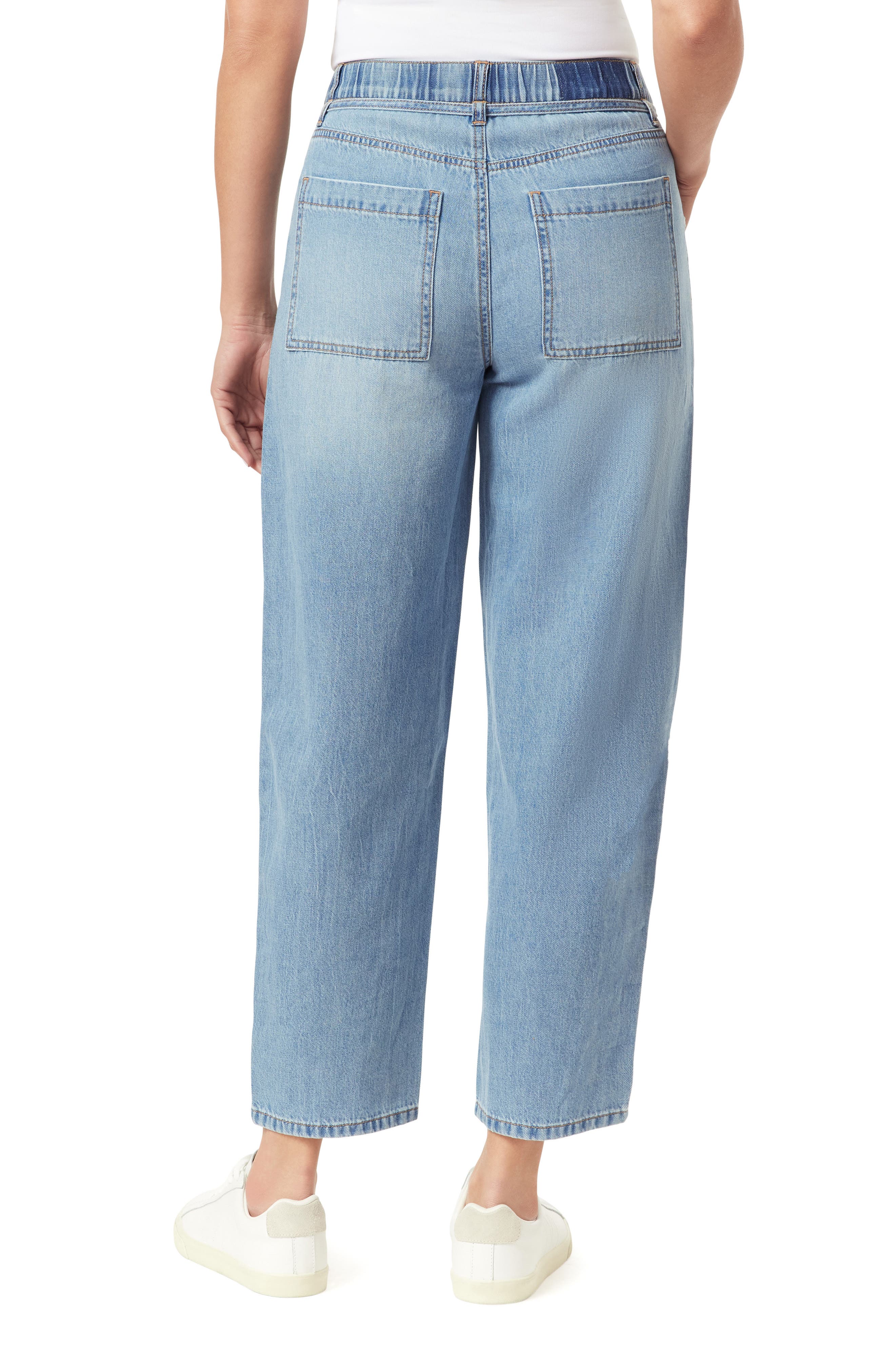 Seam Front Barrel Leg Jeans - image 2