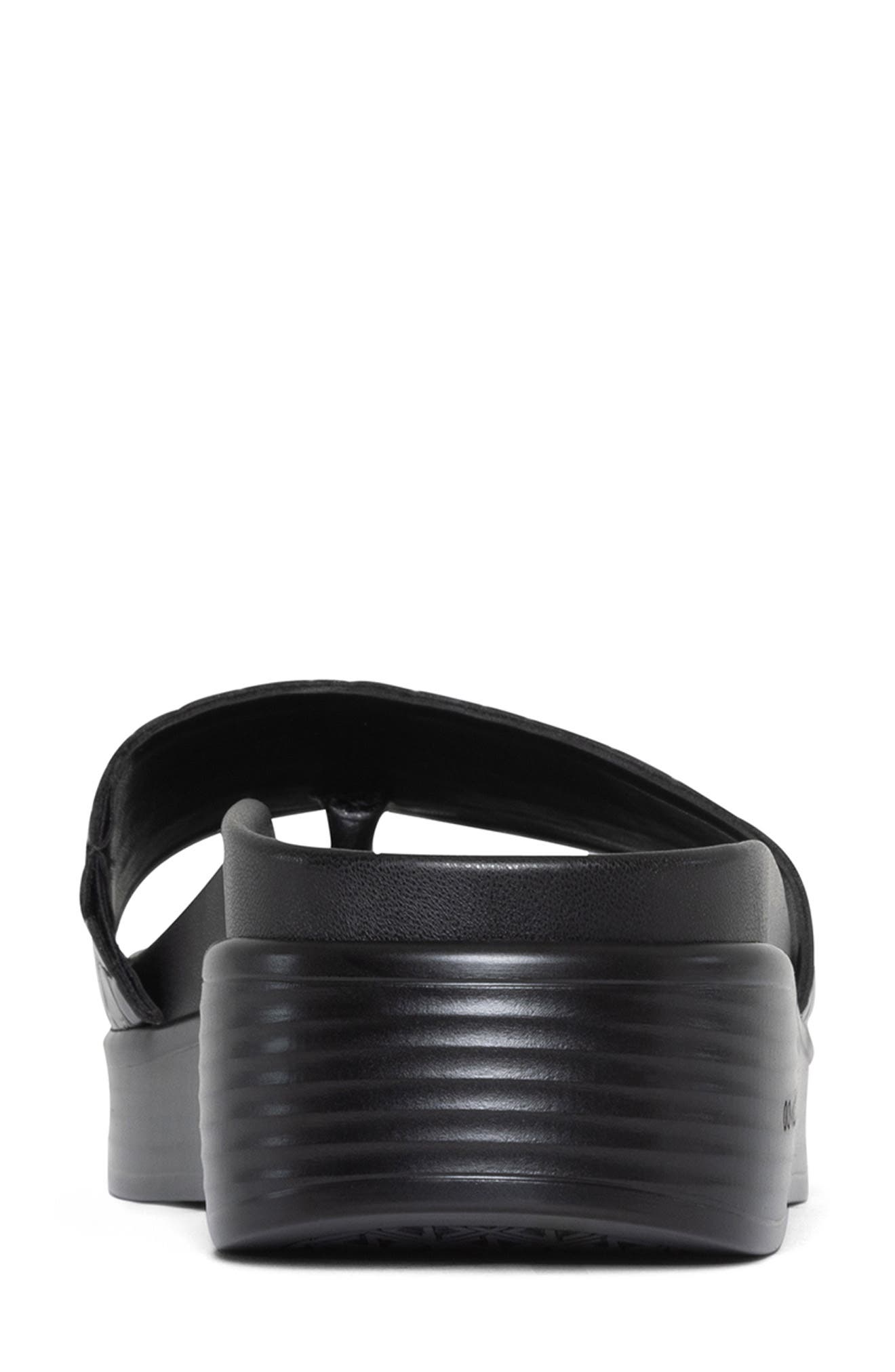 Donald Pliner Fiji Suede Slide Sandal, Alternate, color, Black/ Black