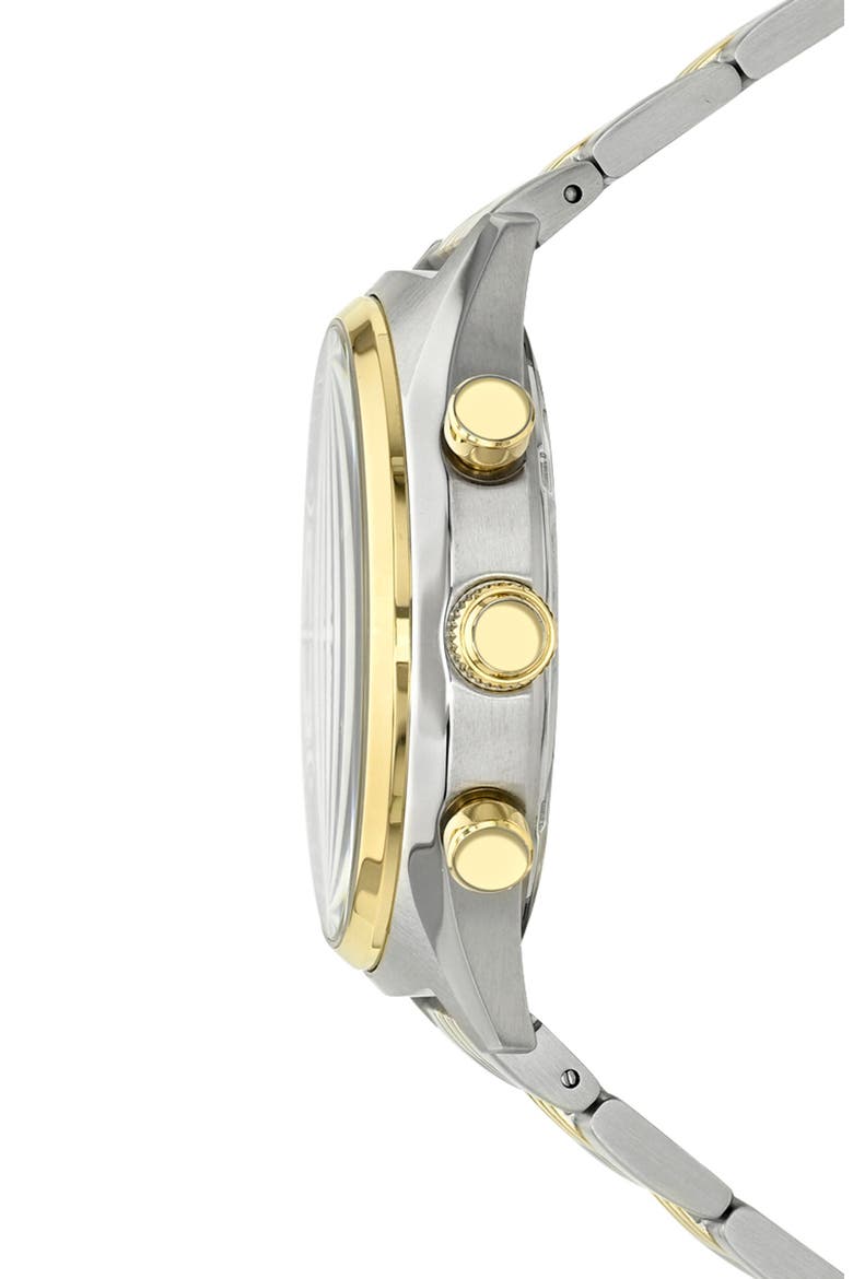 Charlie Chronograph Bracelet Watch, Alternate, color, TWO-TONE BLUE