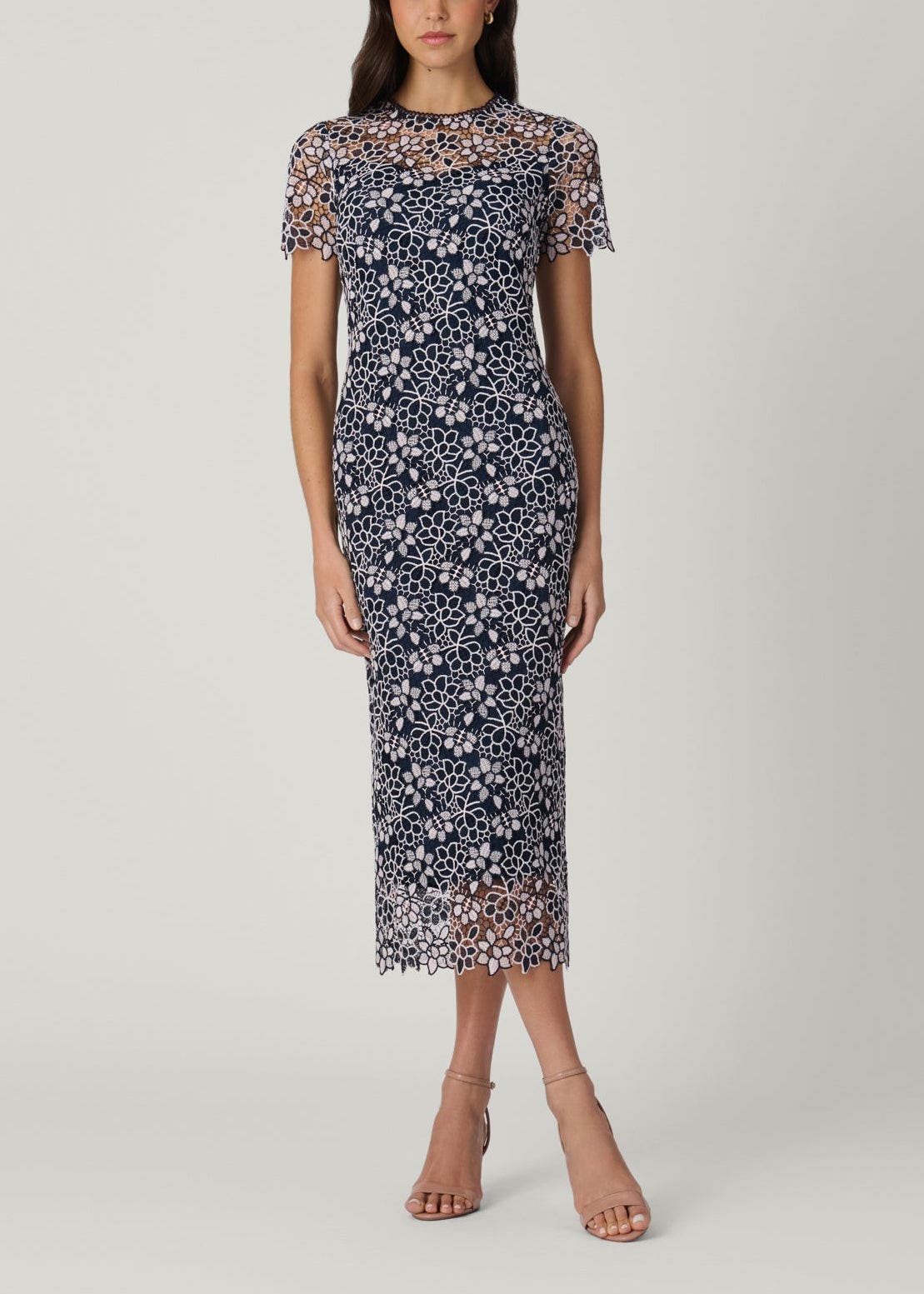 selected Navy/Blush