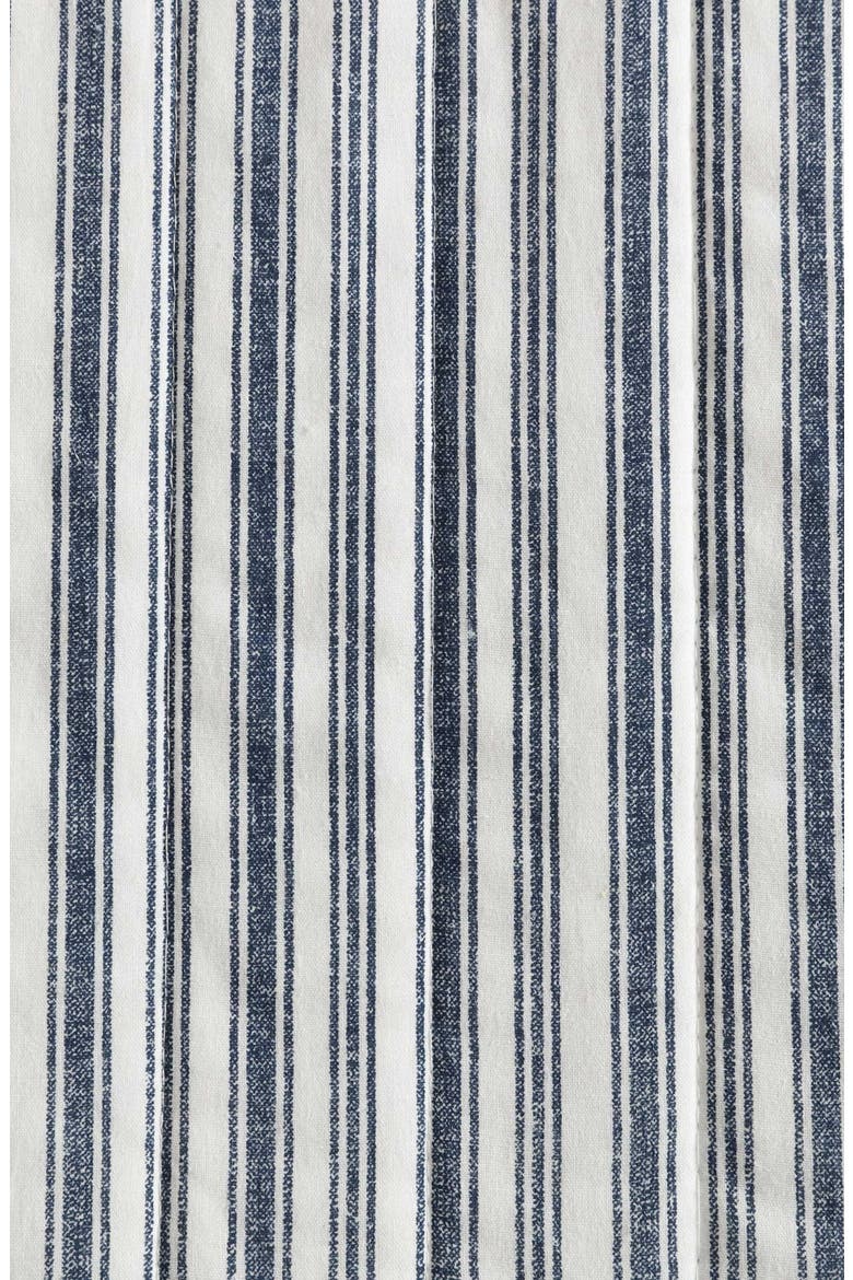 Coleridge Stripe Queen Quilt Set, Alternate, color, DARK BLUE