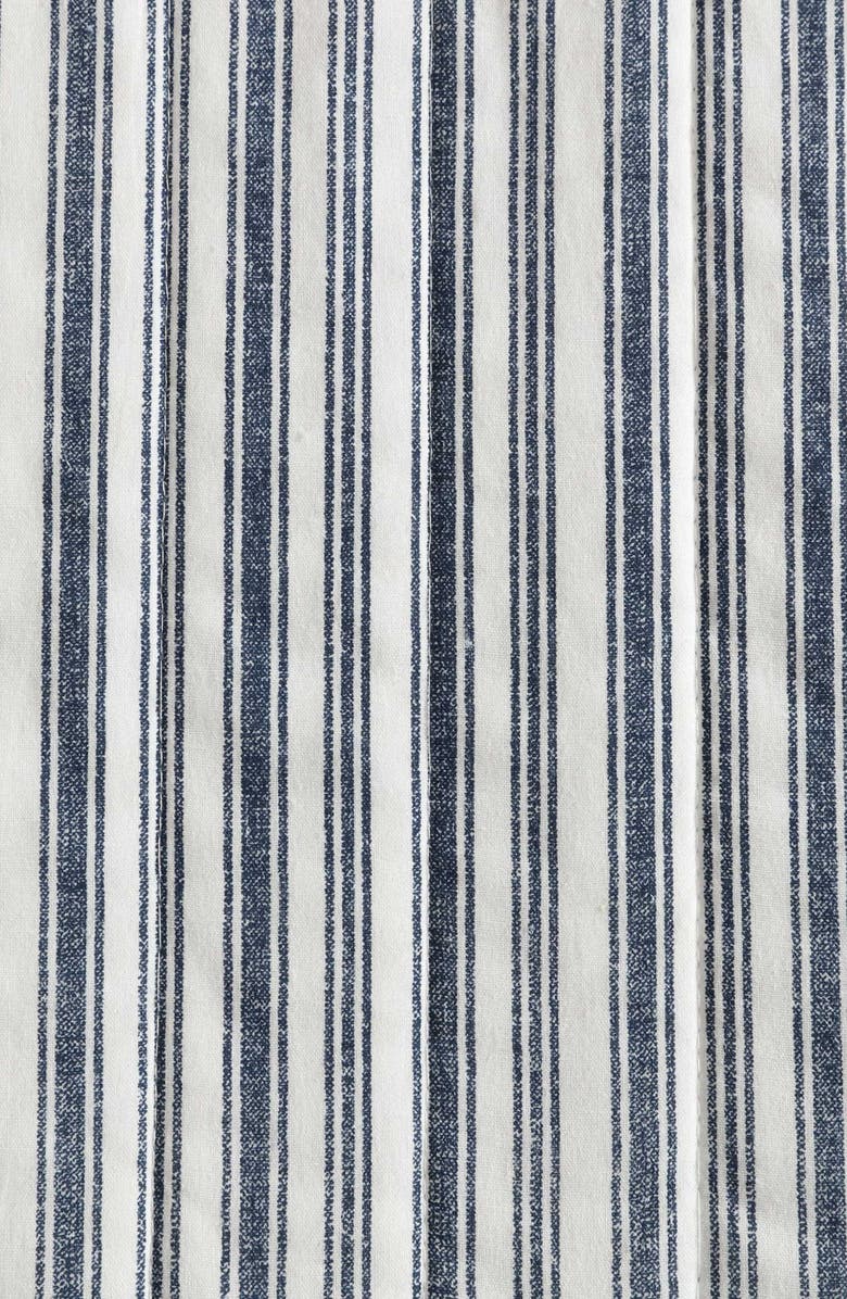 Nautica Coleridge Stripe Queen Quilt Set, Alternate, color, Dark Blue
