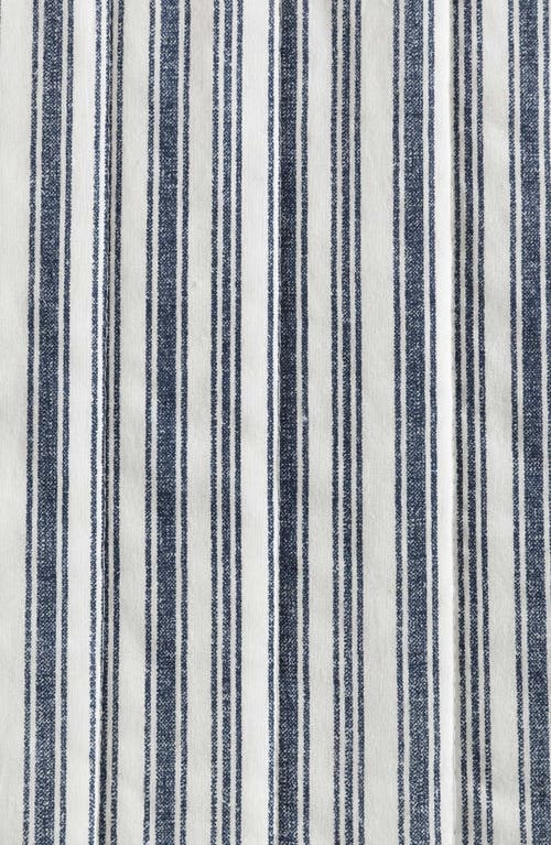 Nautica Coleridge Stripe Queen Quilt Set In Dark Blue