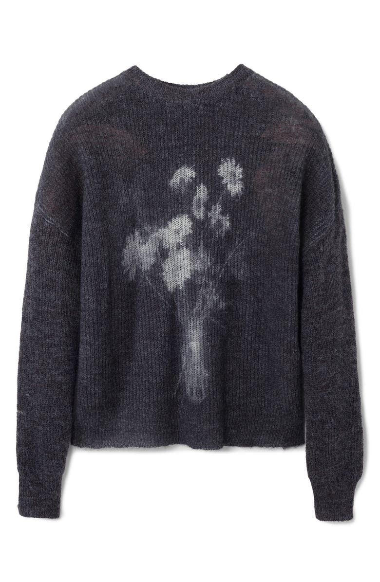 Desigual Mississauga Bouquet Sweater, Alternate, color, 
