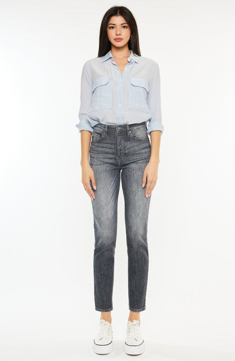 Taryn High Rise Cigarette Leg Jeans