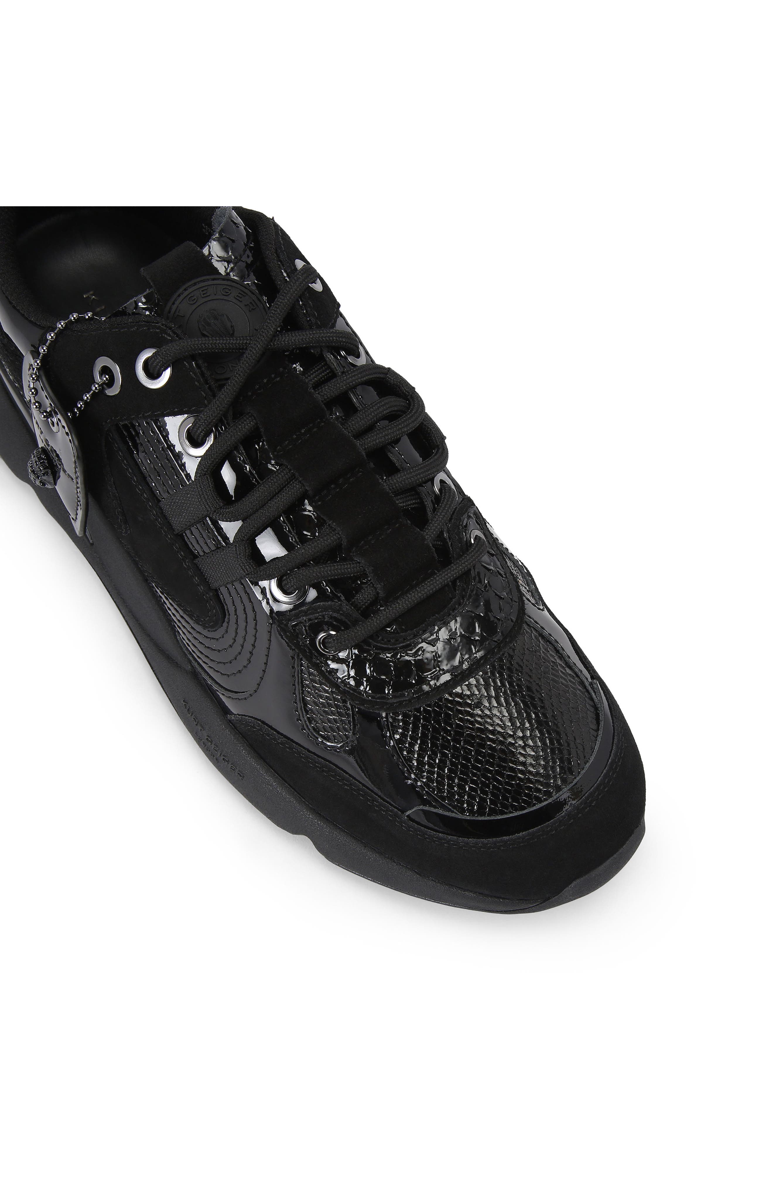 Kurt Geiger London Kurt Runner Sneaker, Alternate, color, Charcoal