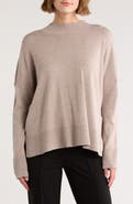 Splendid Jette Mock Neck Sweater