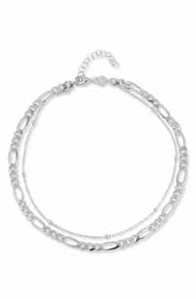 CHLOE AND MADISON Layered Chain Anklet