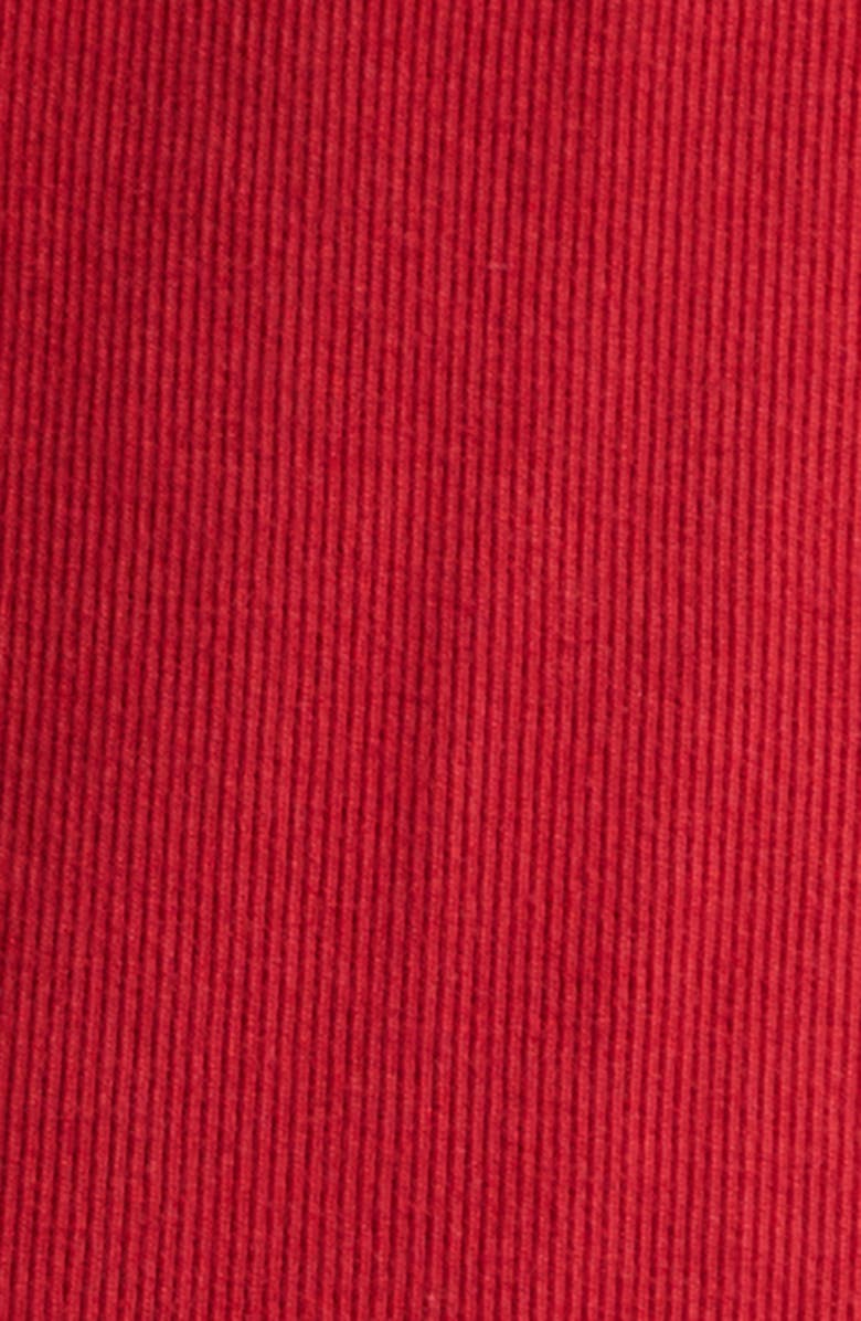 LU'U DAN Bruce Lee Rib Cotton Ringer T-Shirt, Alternate, color, Chilli