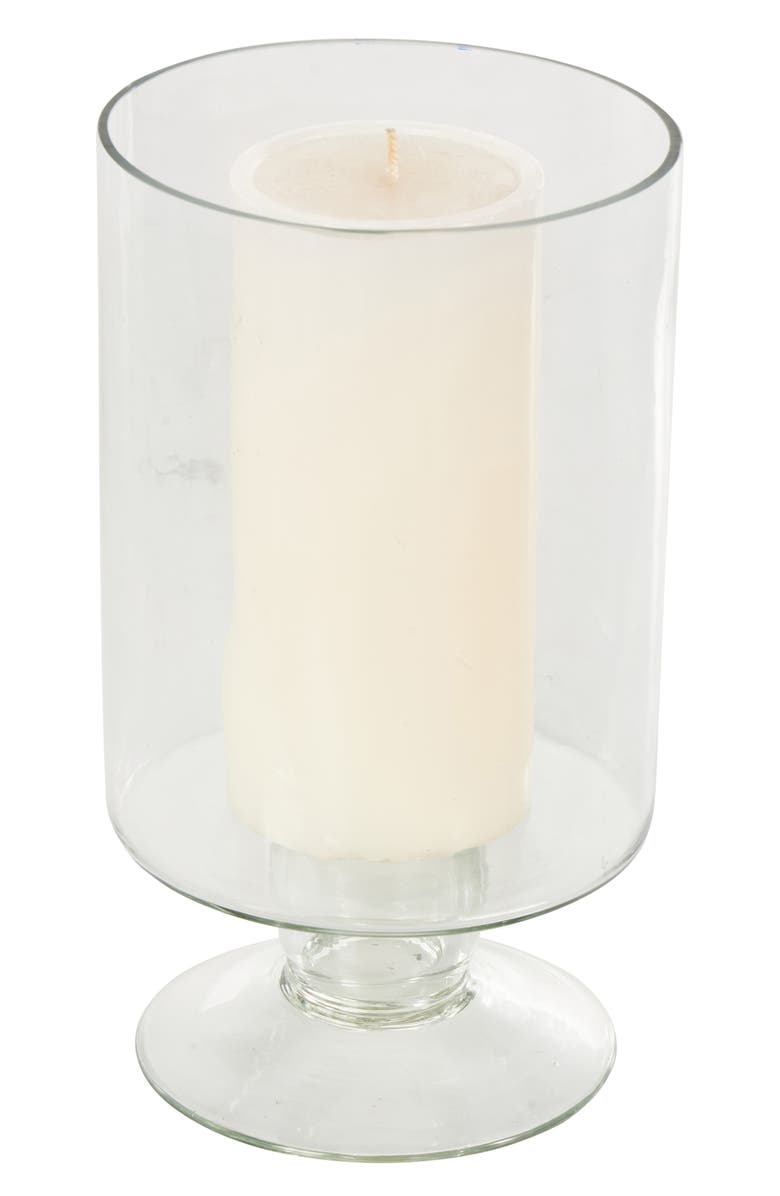 GINGER BIRCH STUDIO Glass Candleholder, Main, color,