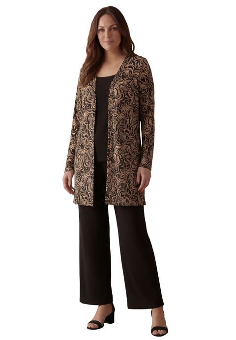 Everyday Stretch Knit Open Front Cardigan