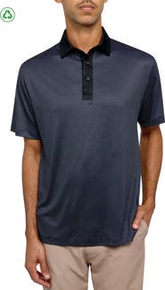 CON.STRUCT Dot Print Performance Golf Polo