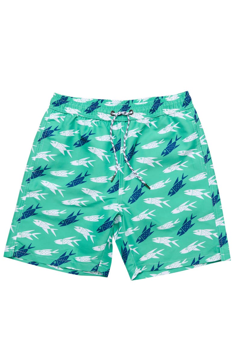 Snapper Rock Men's Comfort Lined Swim Shorts, Main, color, Off The Hook
